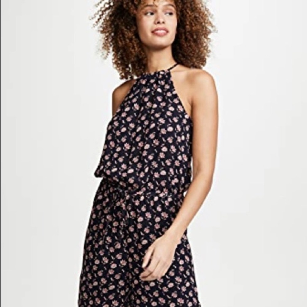 JOIE
Jael Floral-print Silk Jumpsuit In Midnight - Picture 2 of 9